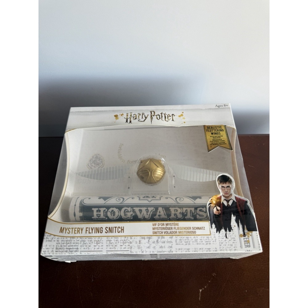 Harry Potter Mystery Flying Snitch Quidditch Toy Ages 8+ Wings New Sealed